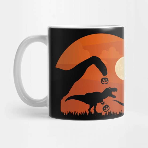 Dinosaur Halloween T-Rex Velociraptor Brontosaurus by RAWRTY ANIMALS